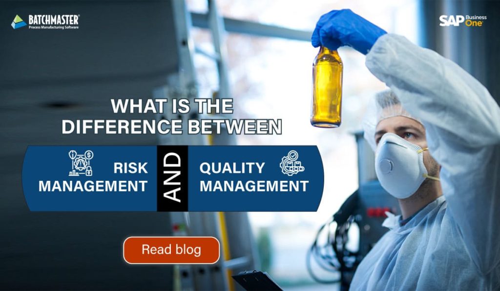 risk management and quality management